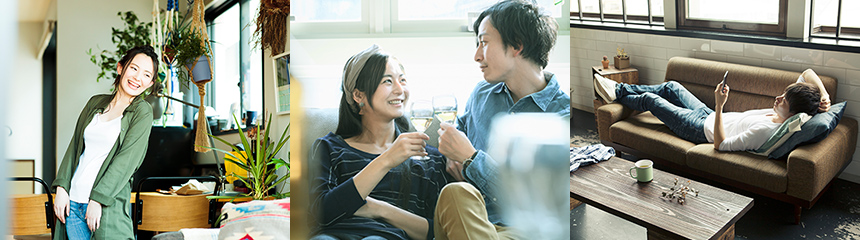 オシャレな住まいのイメージ写真